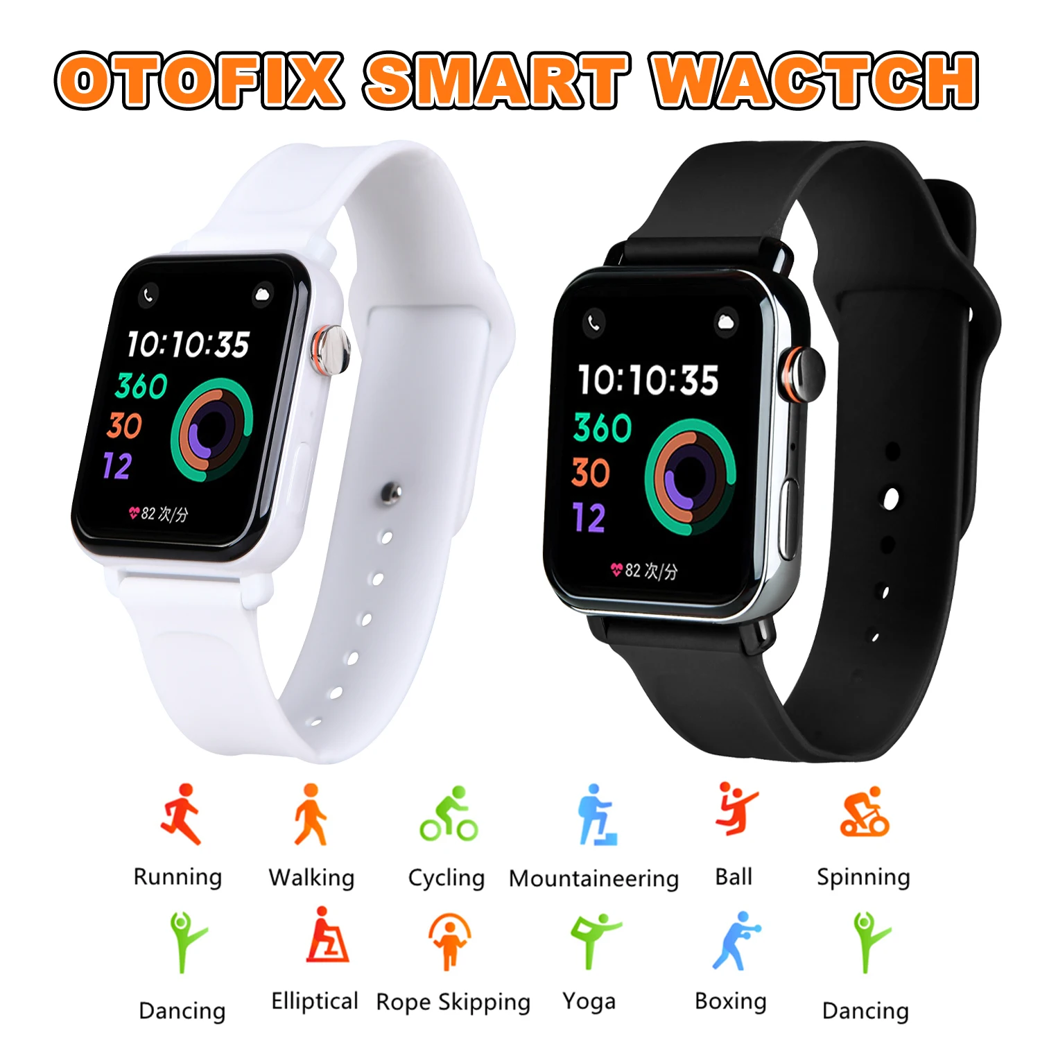 OTOFIX Watch Smartwatch Unique Remote Key Car Key Programming Watch IP8X Waterproof Bluetooth Reprogrammable For Android IOS key programmer key fob programming tool smart key watch