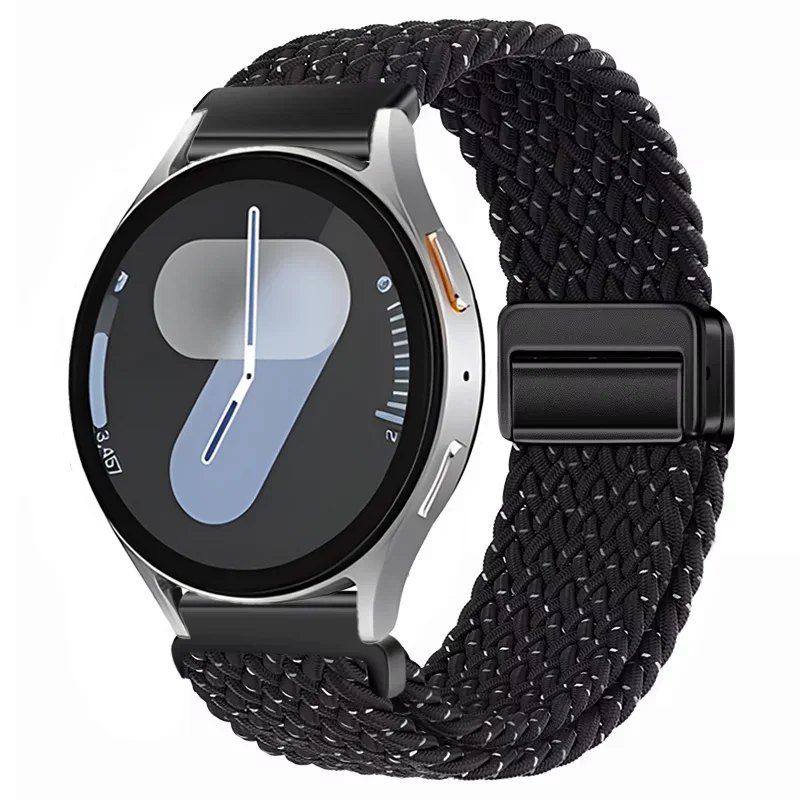 Magnetic Nylon Braided Strap - 20mm/22mm Bracelet Wristband