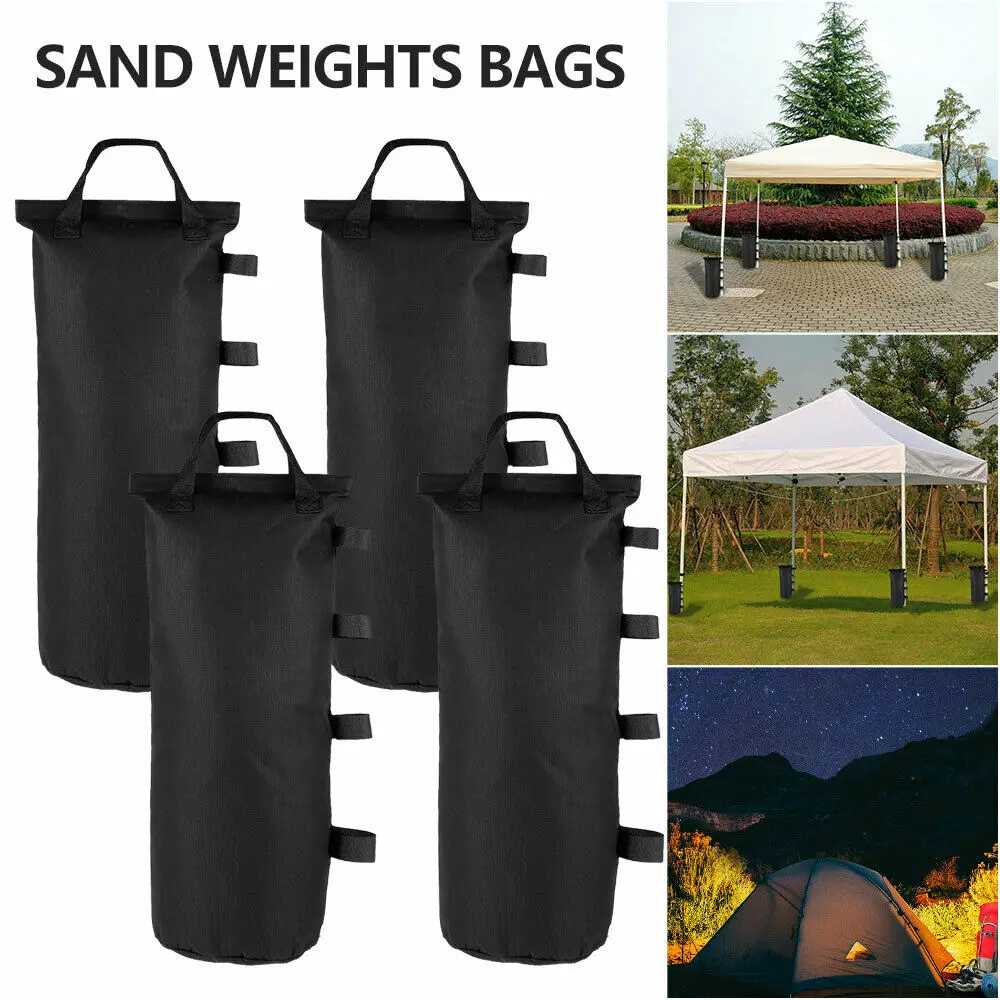 1Pcs Tent Sandbag Outdoor Garden Camping Canopy Tent Feet Weights Sandbags Oxford Cloth Windproof Fixed Sandbag Accessories