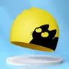 Lightweight Waterproof Children Swimming Cap Silicone Cartoon Kid Swimming Hat Protect Ears Animal Bathing Hats Cap Swiming Pool 3