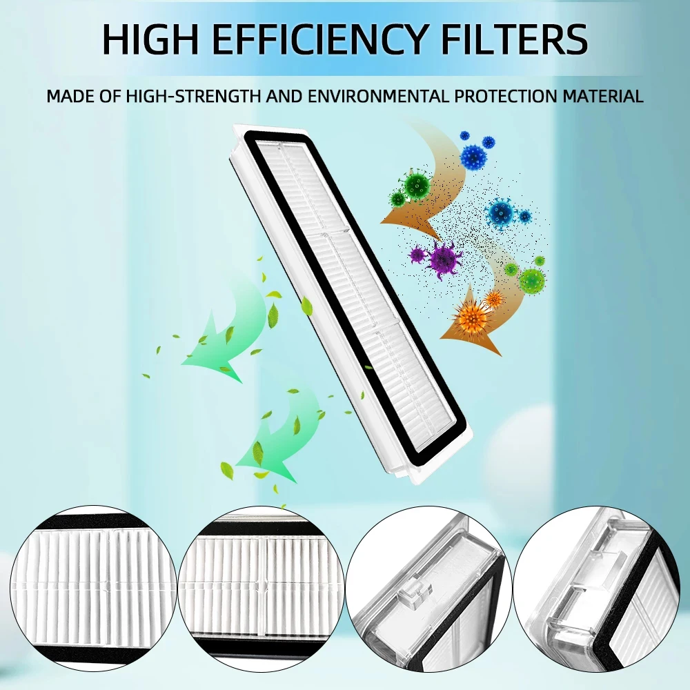 Xiaomi Dreame D9 Dreame Bot L10 Pro Main Side Brush Mop Cloths Hepa Filter Trouver Robot LDS Vacuum-Mop Finder Spare Parts