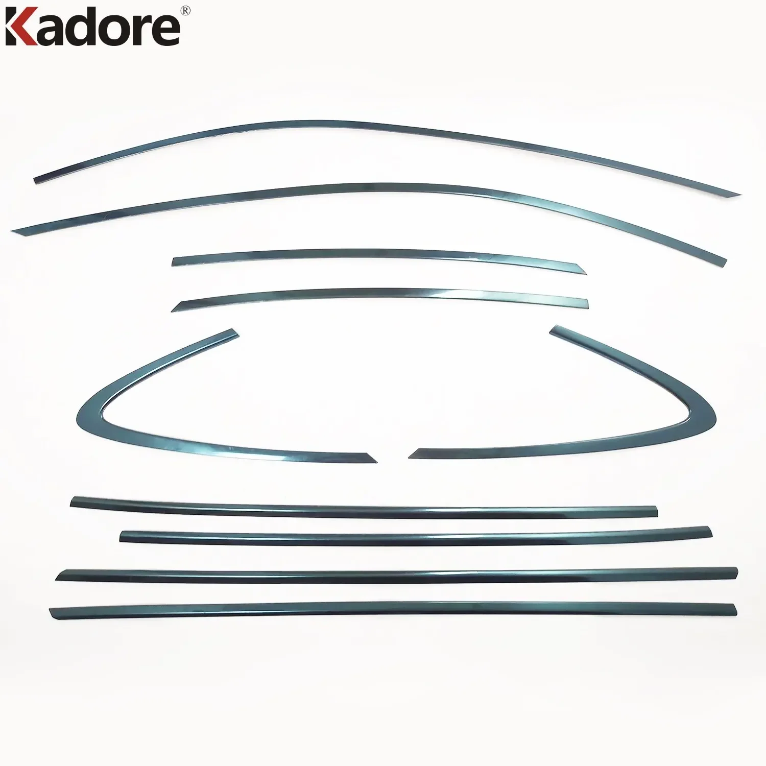 

For Hyundai Sonata 2020 2021 2022 2023 Window Frame Protector Cover Trim Decoration Exterior Car Accessories Stainless Black