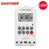 1 Second Interval Heavy Load 30A 110V 120V 7 Days Weekly Digital Electronic Lighting Timer with  Power Direct Output 1