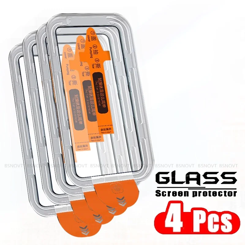 Premium Tempered Glass Screen Protector for Samsung Galaxy S25 - Easy Full Glue HD 9H Durability, Available in Multi-Pack Options