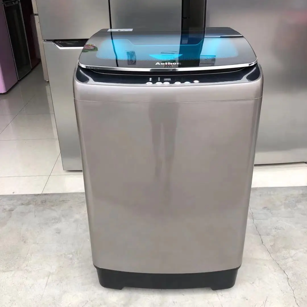 Lavadora-autom-tica-azul-de-carga-superior-para-el-hogar-con-iluminaci ...