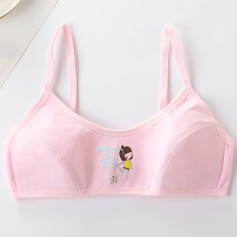 8-16 Years Kids Bras Young Girls Underwear Teenage Training Bras