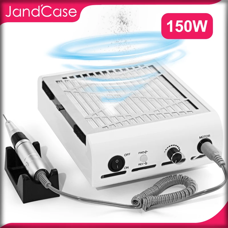 Desk Nail Dust Collector Nail Extractor Fan For Manicure Tools With