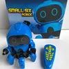 Dance Music 6 Claws Robot Octopus Spider Robots Vehicle Birthday Gift Toys For Children Kids Early Education Baby Toy Boys Girls 6