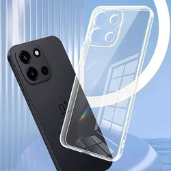 Slim Clear TPU Soft Silicone Protective Cover - Transparent Case for OnePlus Nord 6 (Clear)
