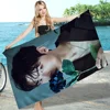Korea Cha Eun Woo Towel Microfiber Beach Towel Absorbent Quick dry Soft Yoga Swimming Resort Mountain Climbing Towel 3