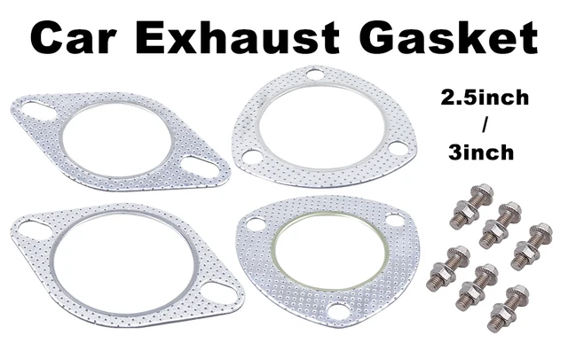 2 Guarnizioni Di Scarico Auto 2.5 Pollici - Per Collettore Di Scarico, Compatibile Con OEM#120-06310-0002 - Foto 11