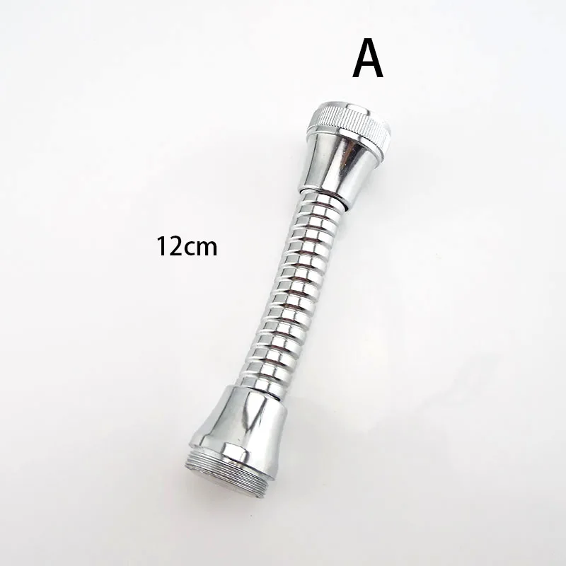 12cm 15cm Kitchen Faucet Tube Water Saving Kitchen Tap Extension Hose Water Faucet Adjustment Faucet Accessories Stainless Steel 2