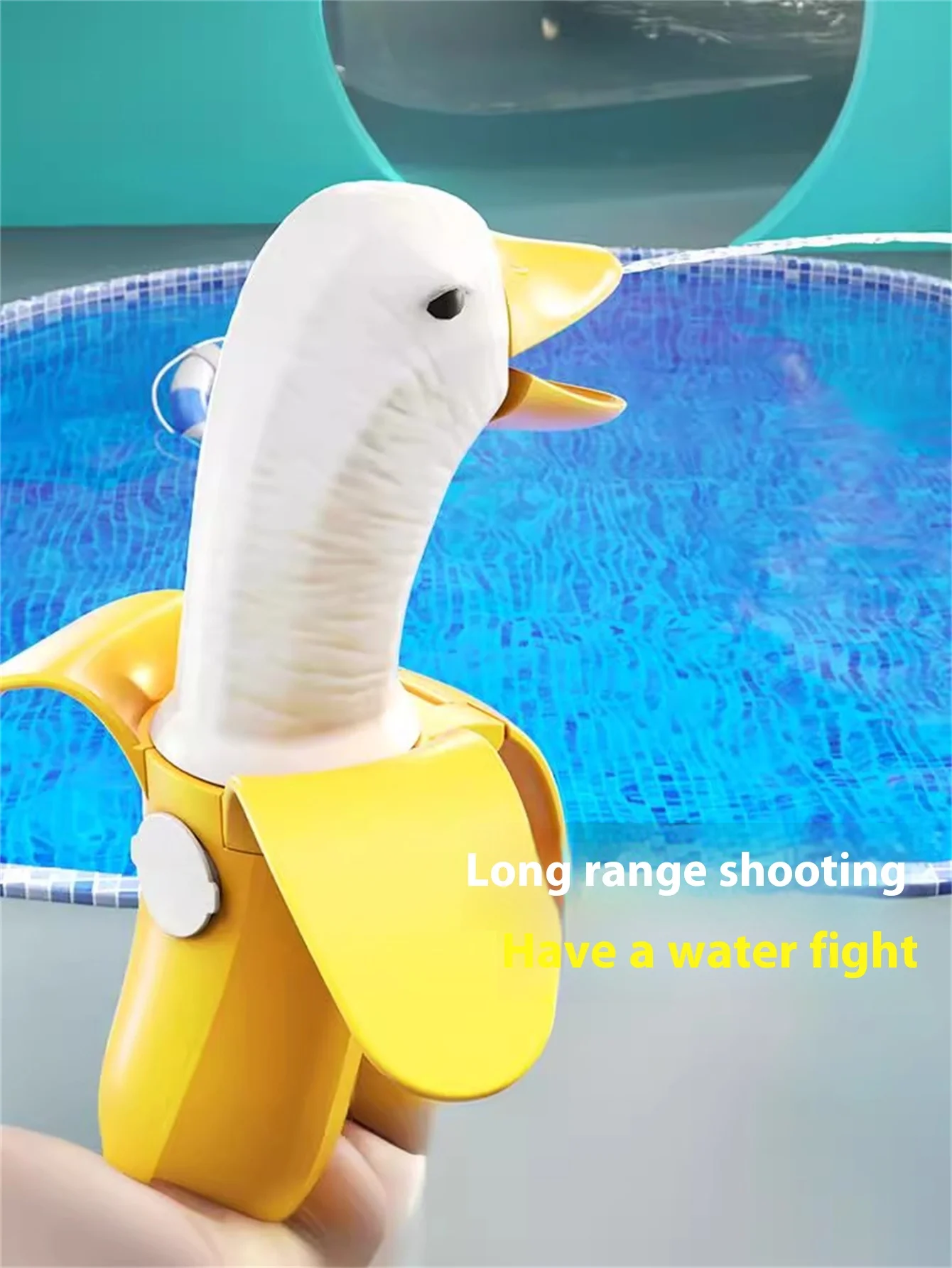 Banana Duck Water Gun Kidsren's Toy Water Gun Press Launch New Boys and Girls Beach Play in the