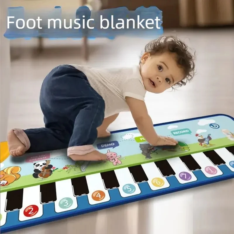 Multifunctional Music Blanket Floor Games Toys Family Parent-child Interaction Dancing Blanket Party Ganes Electric Toys for Kid