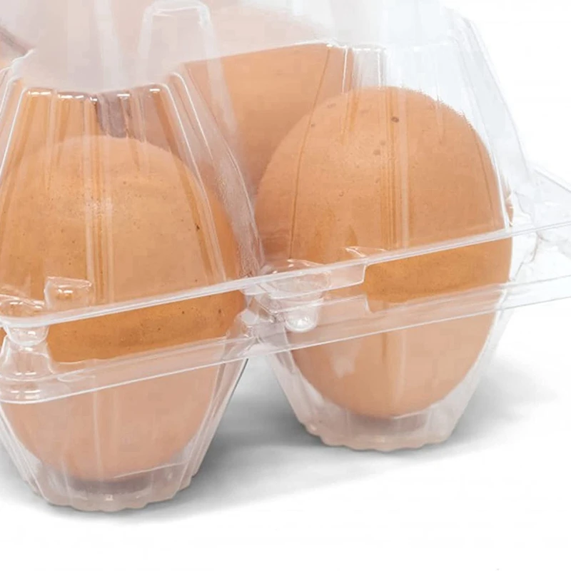 60 Pack Plastic Egg Cartons Cheap Bulk One Dozen Clear Empty Egg