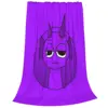 Sprunki Incredibox Durple Blanket Flannel Cartoon Anime Game Multifunction Super Warm Throw Blanket Bedding Outdoor Rug Piece 4