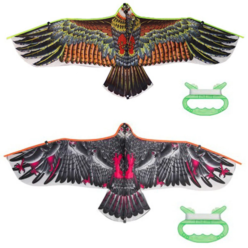 Eagle Kite 1.1m 30 Meter Kite Line Children Flying Bird Kites Outdoor Toys eagle kite