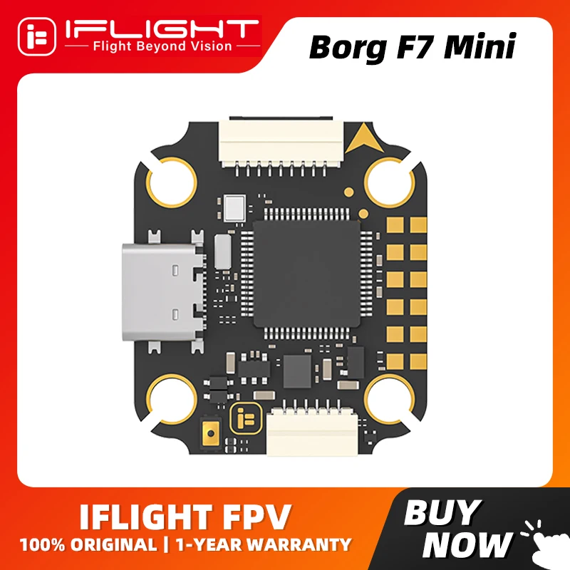 IFlight Borg F7 Mini Flight Controller Stack ICM42688 Flash 32MB With ...