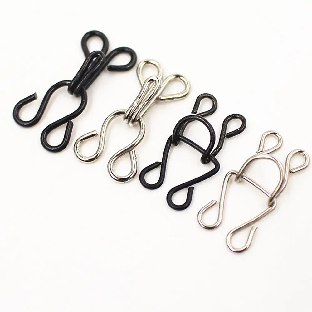 Description Picture 2 of item10pcs/set Invisible Sewing Hook and Eye Closure for Clothing Bra Jacket Hooks Replacement Sewing Craft Buckle Garment Accessorie