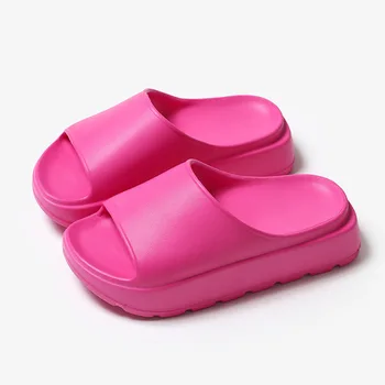 Summer Beach Thick Sole Eva Slippers Women Thick Platform Indoor Home Slides Woman Lightweight Non Slip Bathroom Flip Flops 2024 - Image 2