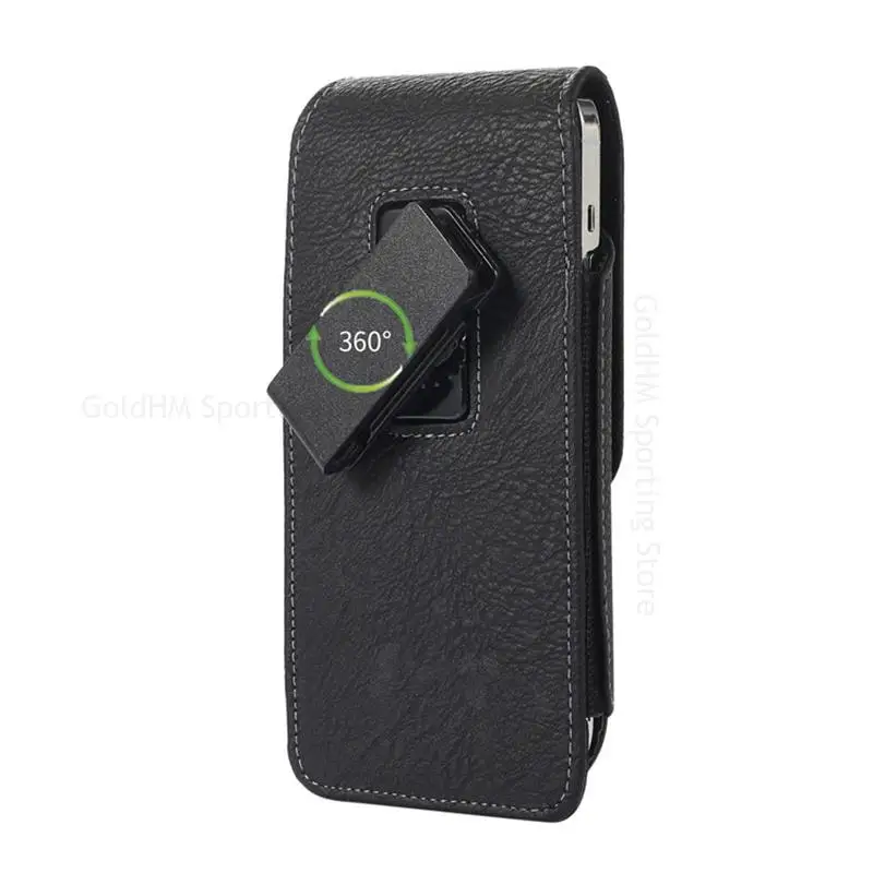 360 Belt Clip Phone Leather Case For Sony Xperia 1 5 10 V Magneict Flip Waist Bag For Xperia 10 5 1 IV Ace III 8 Lite Card Pouch
