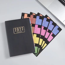 

2022 Schedule Multifunctional Posted It DIY Colored Memo Adhesive Paper Student Planner Sticker School Office 365 Stationery