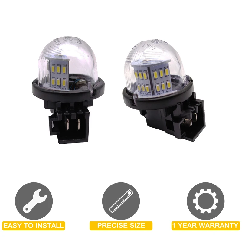 12V LED Number Plate Lamp For Suzuki 400 Burgman 2003-2006 12V LED Number Plate Lamp For Suzuki 400 Burgman 2003-2006