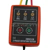 3 Phase Tester Digital Phase Indicator Detector Phase Sequence Meter Voltage Tester Tools 60V~600V AC SM852B 3