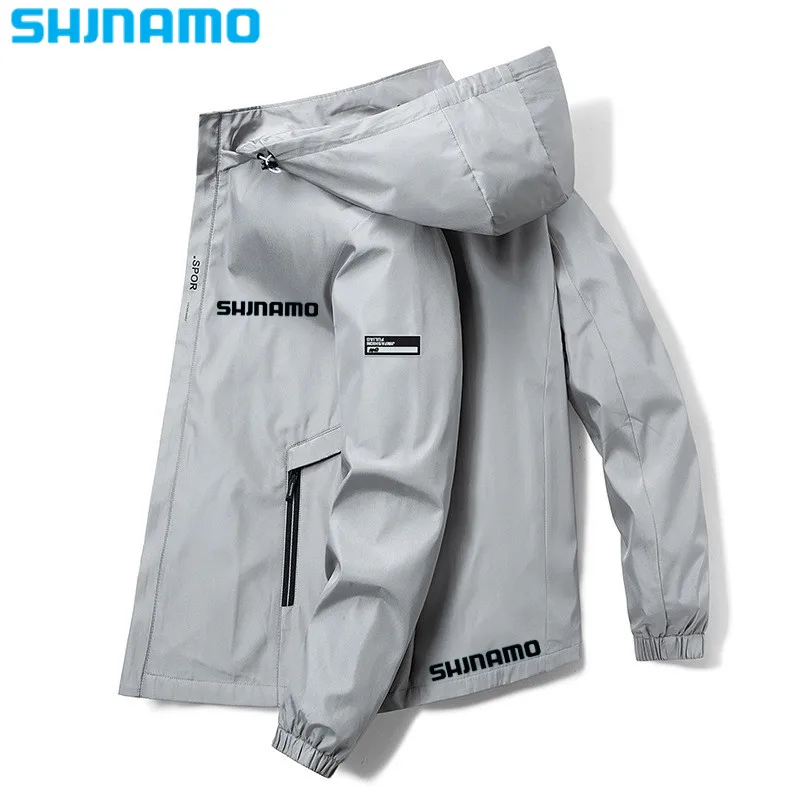 

2023 Autumn Winter Brand Fashion Coat Outdoor Windproof Jacket Sports Casual Coat Top Waterproof Breathable Hiking Fishing Suit