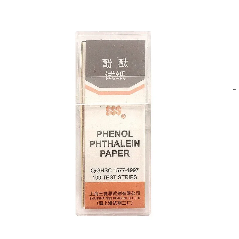 Phenol Phthalein Paper For Chemical Laboratory Ammonia Detection 1000 Test Strips
