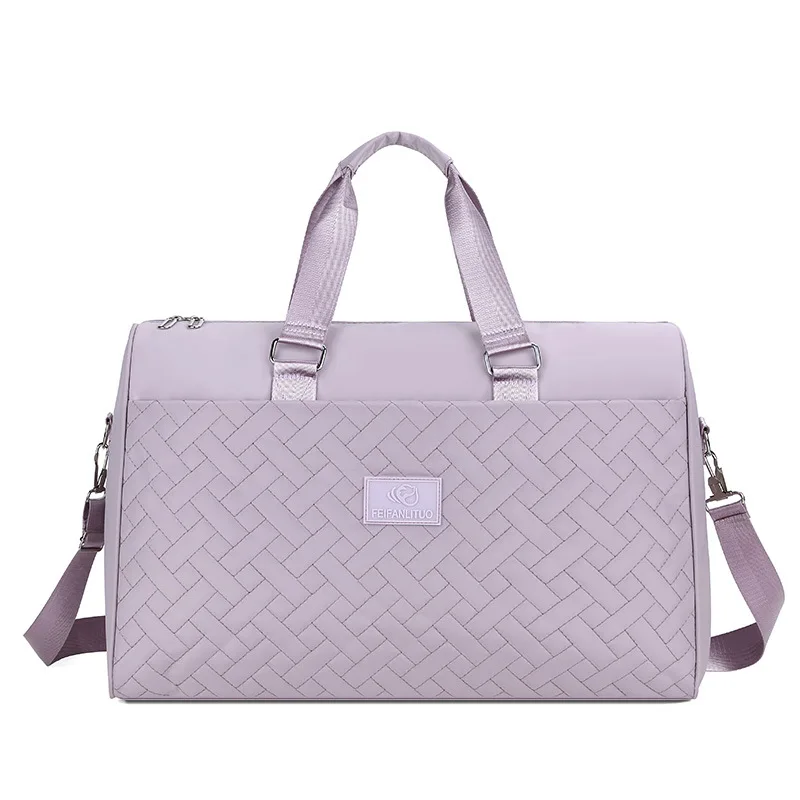 2024 new women Trendy For Short Distance Travel Durable Oxford Cloth Men's And Women's Diagonal Handbag Capacity Bag