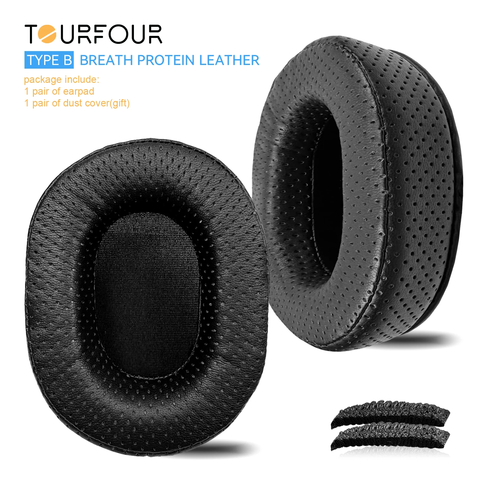 TOURFOUR Premium Replacement Earpads and Headband Cushion