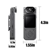3CGRO-1080P Protable Digital Camera With Rotatable Lens Sports Camera Voice Recorder Bodycam For Journalists And Adventurers 5