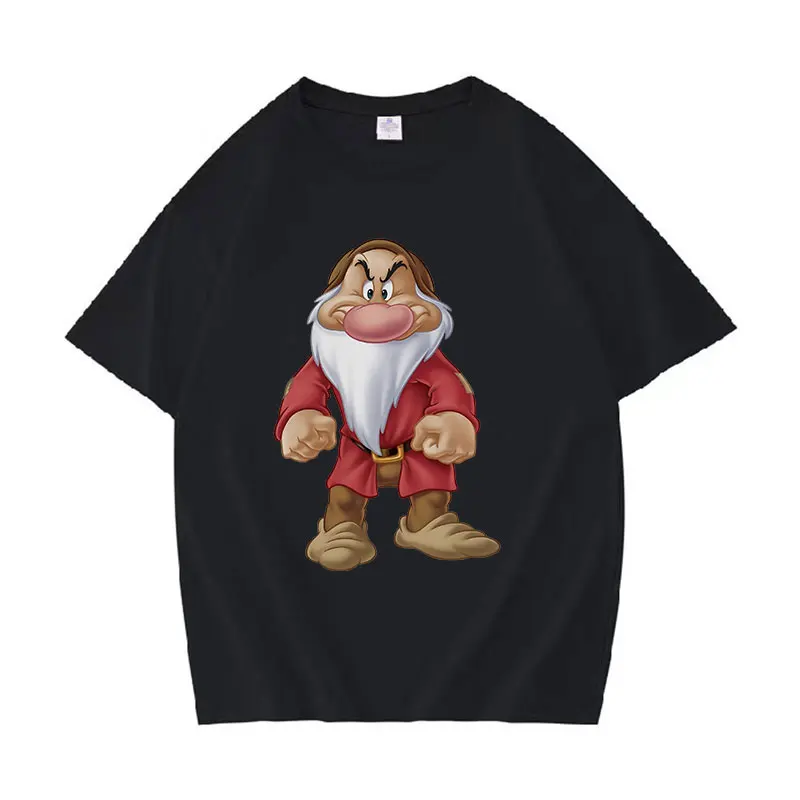 Divertente Grumpy Dwarf Meme T Shirt uomo Casual Fashion T-Shirt