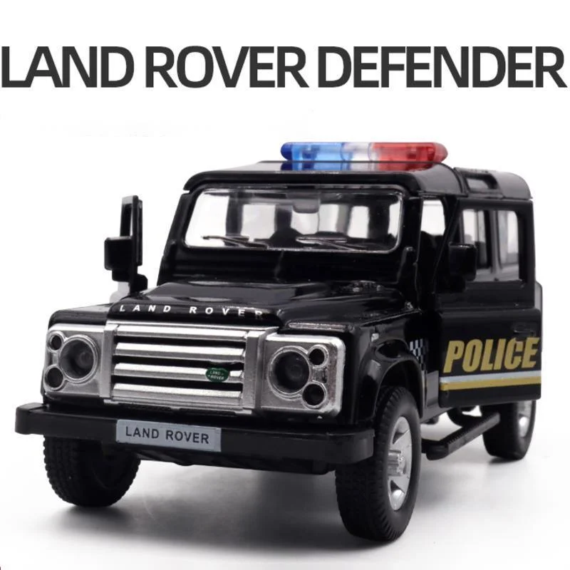 

Внедорожник Makeda в масштабе 1:35, полицейский автомобиль, модель автомобиля из сплава, литая модель автомобиля, коллекционный подарок для детей