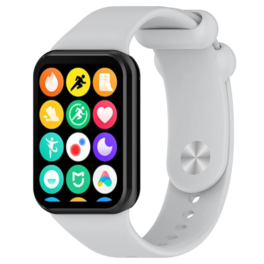 Silicone Smartwatch Wristband Bracelet - Versatile and Durable Watch Accessories