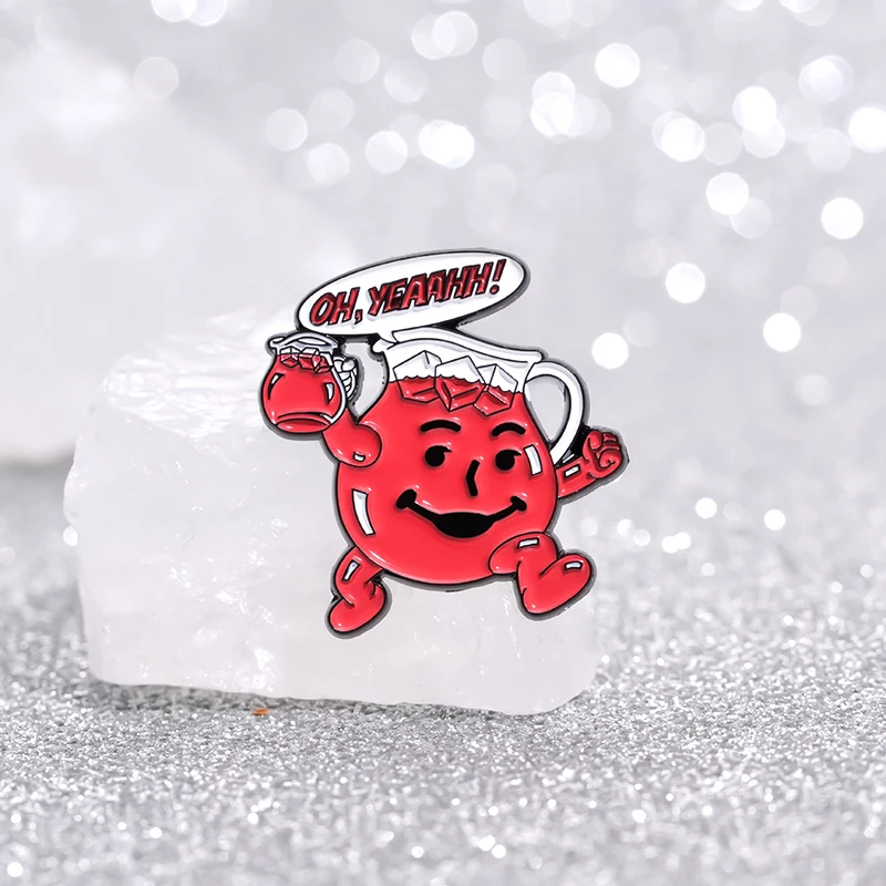 Ghoul Aid Halloween Kürbis Emaille Pin Kreative Flasche Tasse Horror Killer Broschen Revers Rucksack Abzeichen Schmuck Geschenke Für Freunde – Detail 5