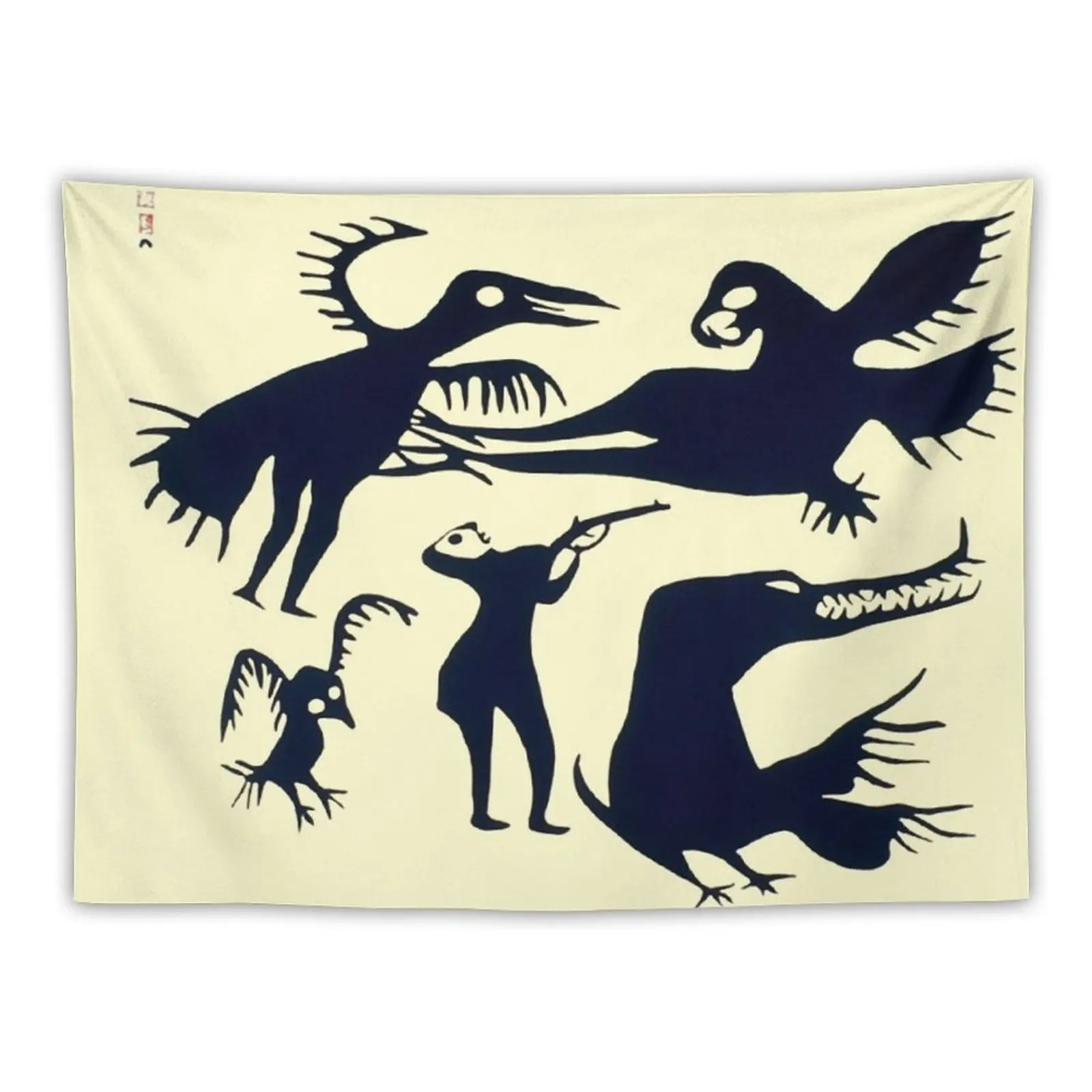 

Kikgavik and the Hunter - Kiakshuk Tapestry Bedroom Organization And Decoration Room Decoration Korean Style