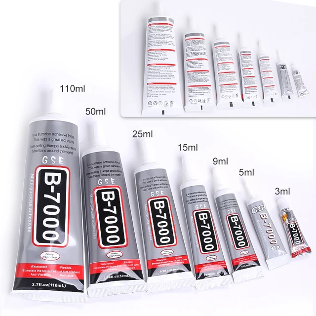 SUXUN 15ML 25ML 50ML 110ML B6000 Glue Clear Contact Phone Repair Adhesive  Glass Plastic Universal DIY B-6000 Glue - AliExpress