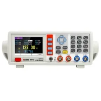 RUOSHUI 4091C Digital Bench Top LCR Meter 10Hz-100KHz Bandwidth Frequency Adjustable 10~2000 Mv Capacitor Tester Ultracapacitor 1