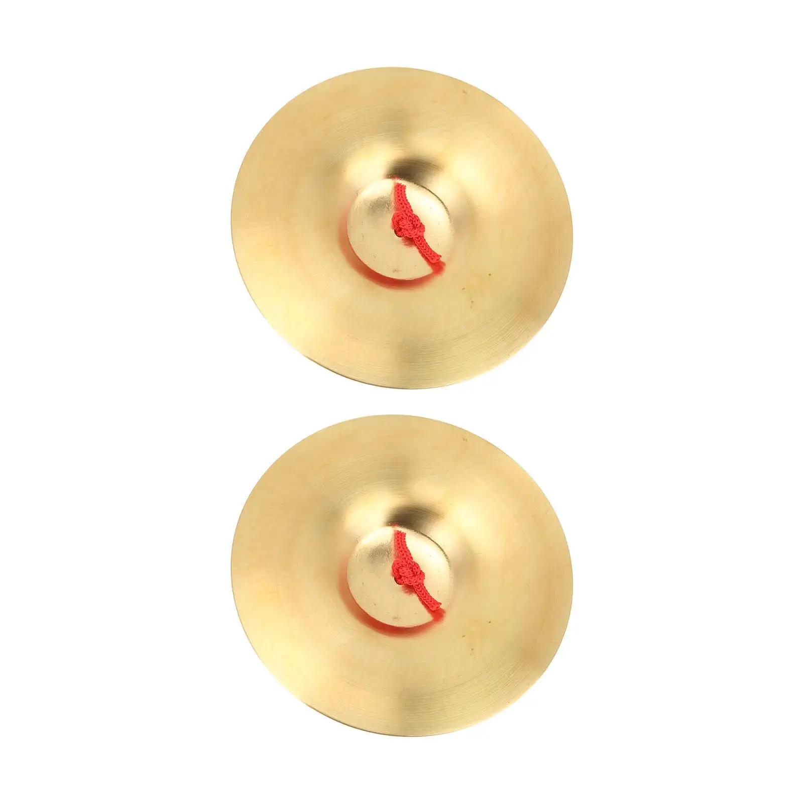 1 Pair Brass Gong Cymbal Percussion Instrument Educational Tool for Early Learning