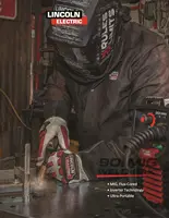 Lincoln Electric 90i MIG and Flux Core Wire Feed Weld-PAK Welder, 120V Welding Machine, Portable w/Shoulder Strap 2