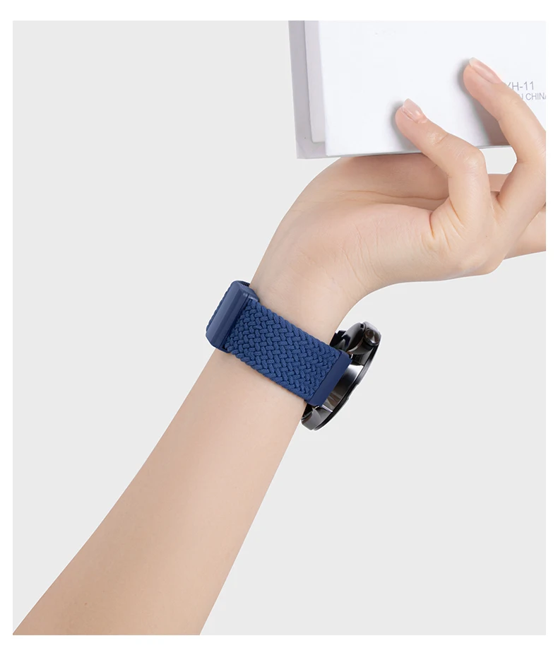 Magnetic Nylon Strap - Adjustable 20mm/22mm Wristband Bracelet