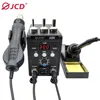JCD 8586 Soldering Station 2 In 1 Digital ESD Hot Air Blower Heat Gun Welding Solder Iron SMD Desoldering Rework Station Tools 1