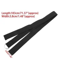 183*3.8cm Yoga Strap Cotton Exercise Yoga Belt Adjustable Woven Stretch D-Ring Buckle Fitness Stretching Bands Pilates Rope - Image 2