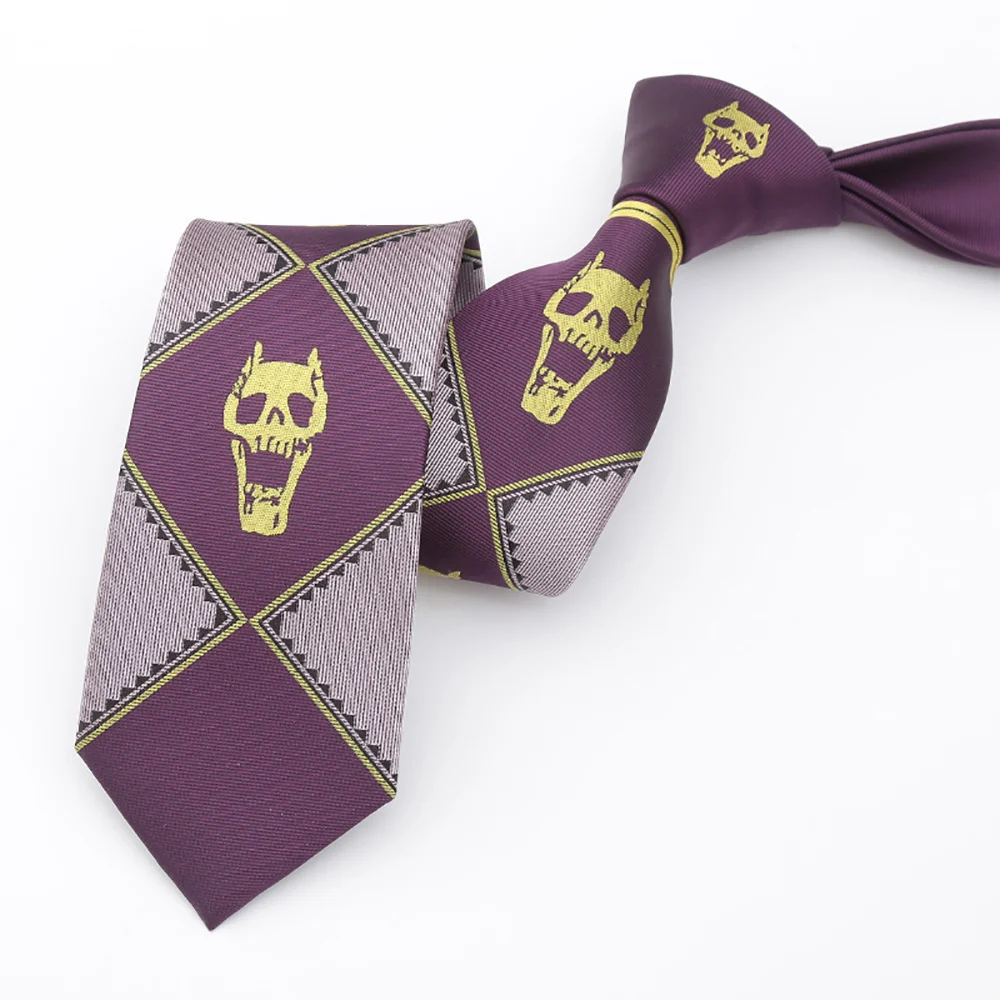 Anime JoJo's Tie Wonderful Adventure KILLER Queen Heaven Gate Kira Yoshikage Tie Role Playing Costume