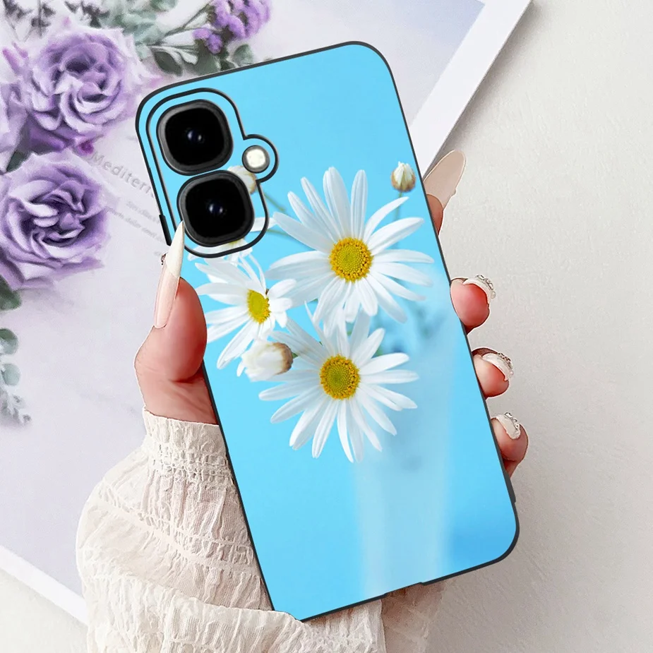 Stylish Painted Soft Silicone Phone Case for Infinix Smart 10 Series