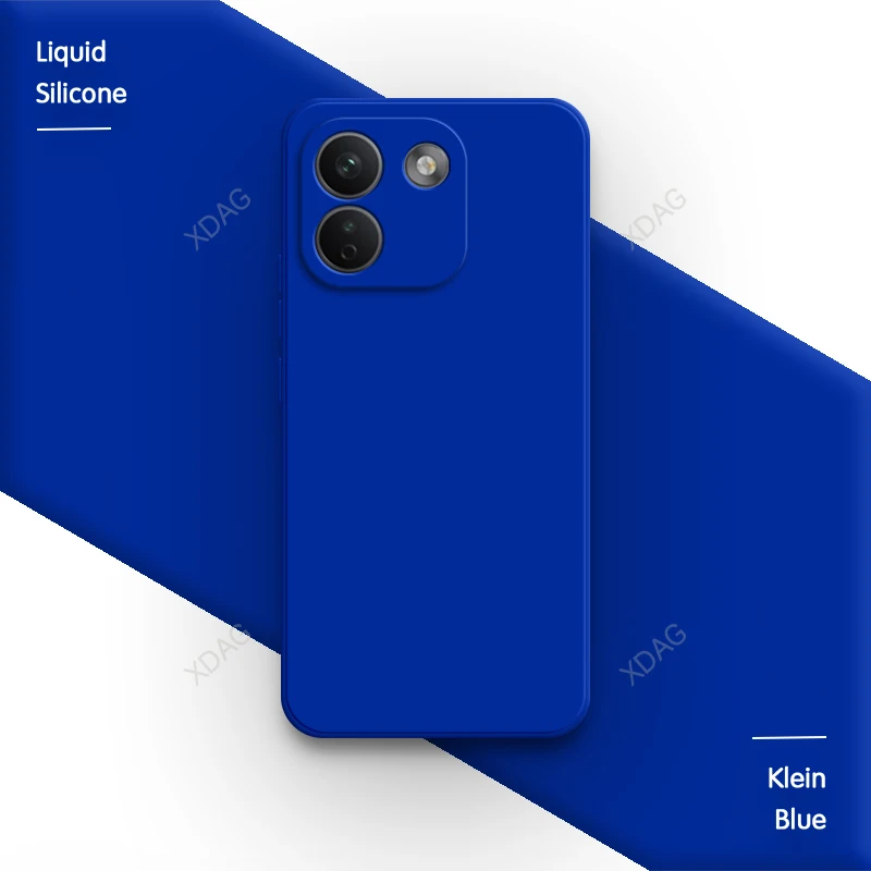 Premium Liquid Silicone Soft Back Phone Case - Simple and Elegant Design
