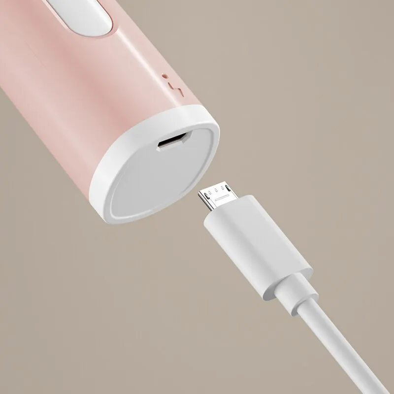 1 PCS USB Rechargeable Handheld Egg Beater 3 Speeds Electric Milk Frother Foam Maker Mixer Coffee Drink Frothing Wand Foamer milk frother egg beater handheld electric whisk