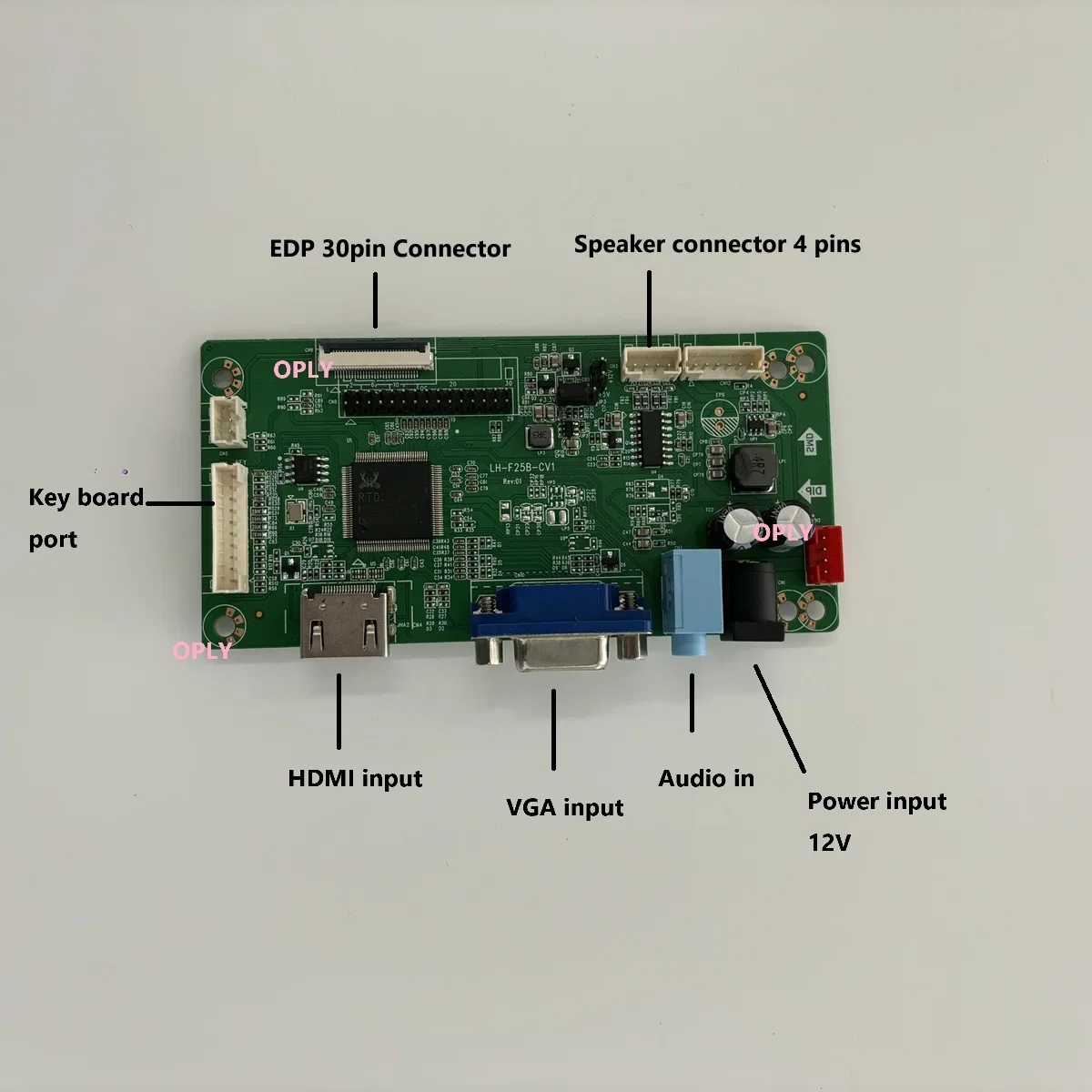 N173FGE-E23 N173FGE-E13 용 EDP 컨트롤러 보드 키트 17.3 1600X900 LED 패널 화면 IPS 모니터 HDMI 호환 VGA